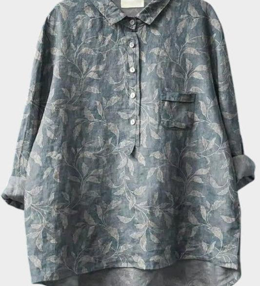 Lena | Blusa premium alla moda con bellissimi dettagli in pizzo A minha loja
