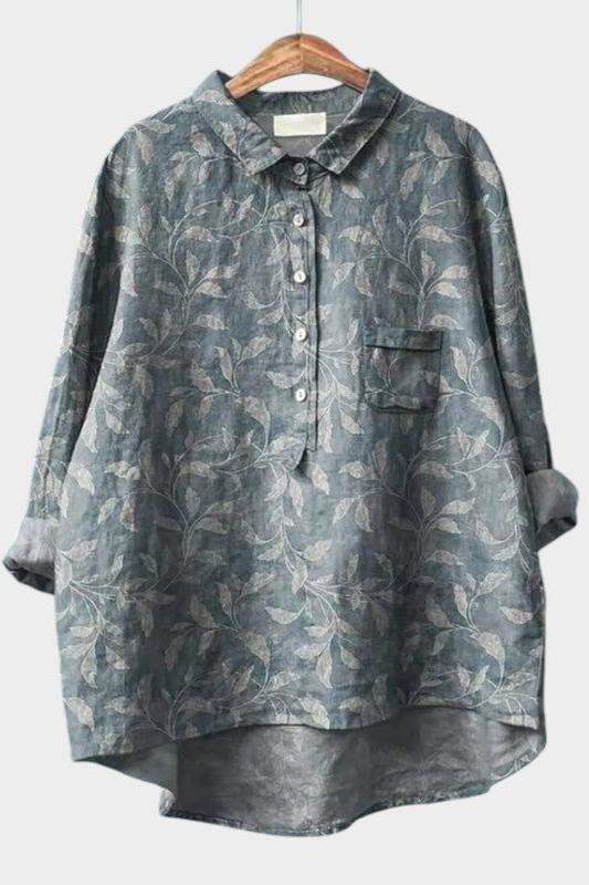 Lena | Blusa premium alla moda con bellissimi dettagli in pizzo A minha loja