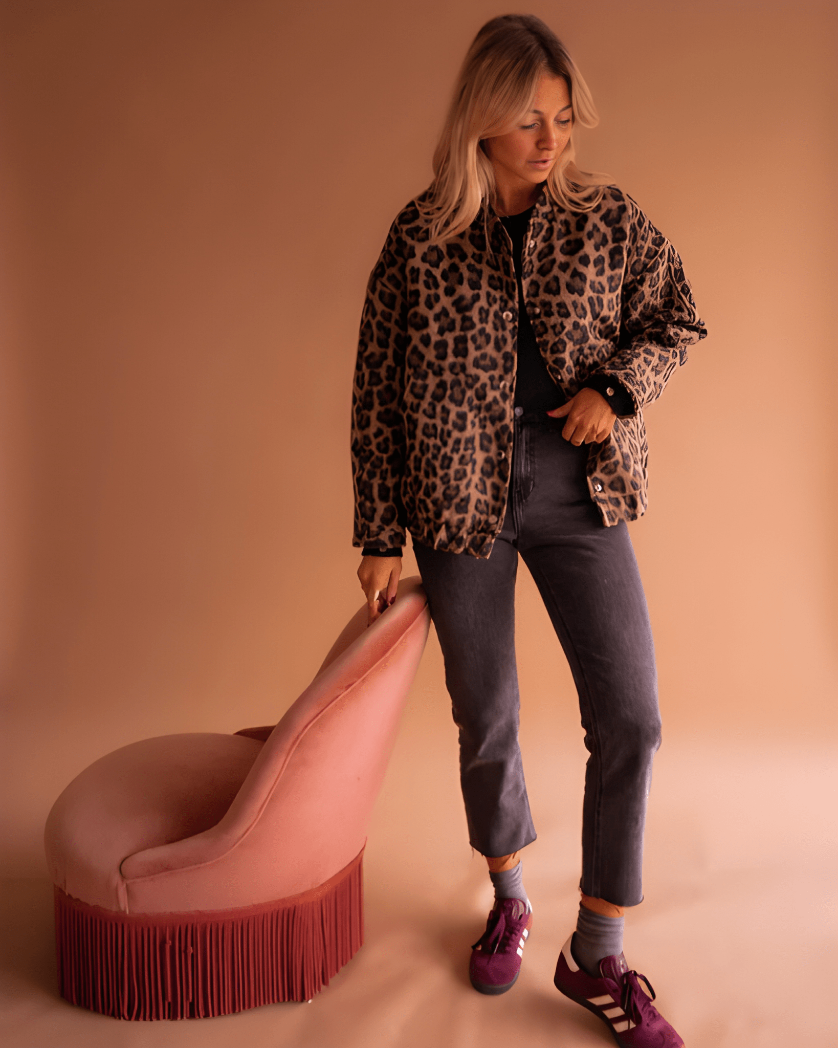 Leona – Bomber leopardato A minha loja