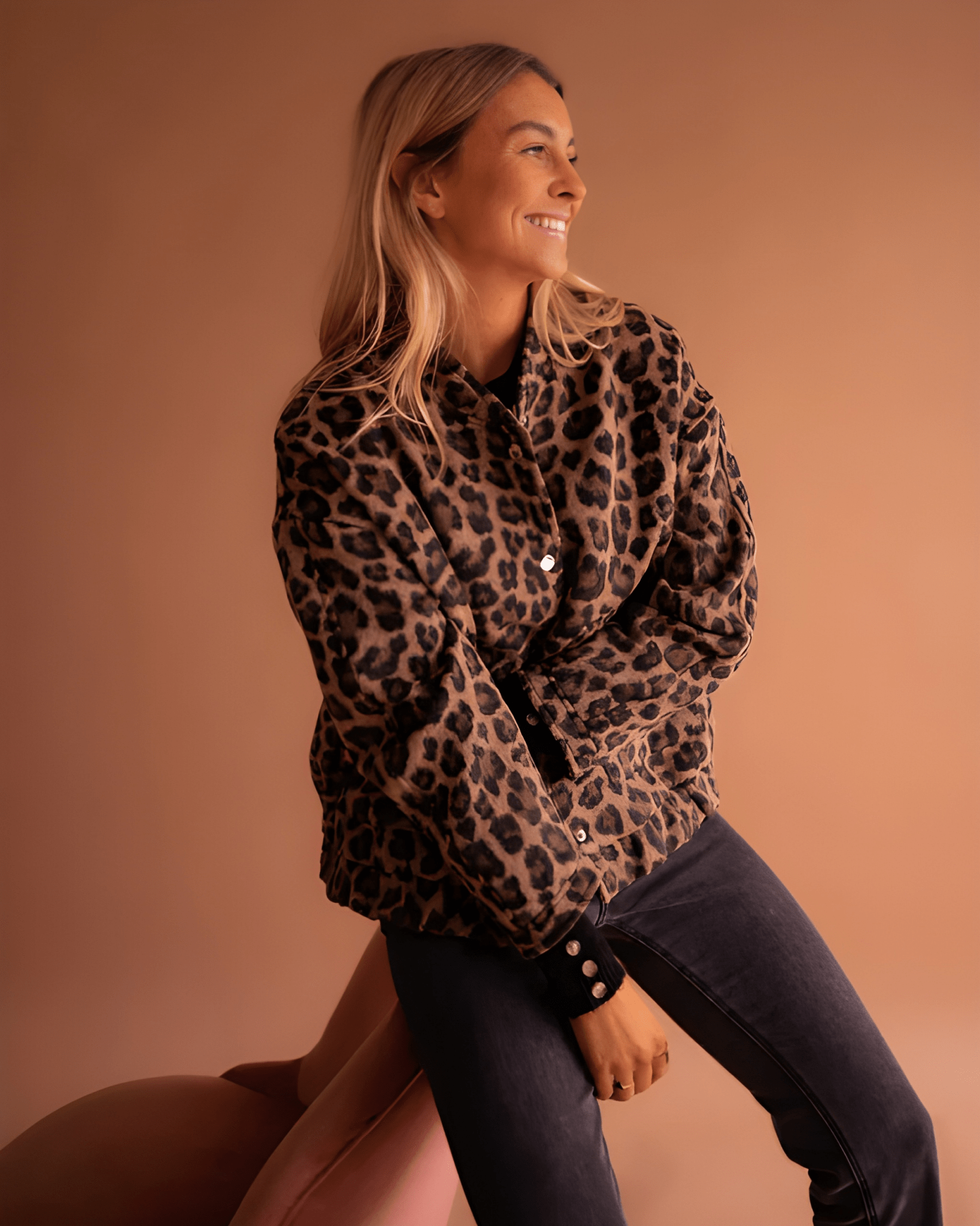 Leona – Bomber leopardato A minha loja