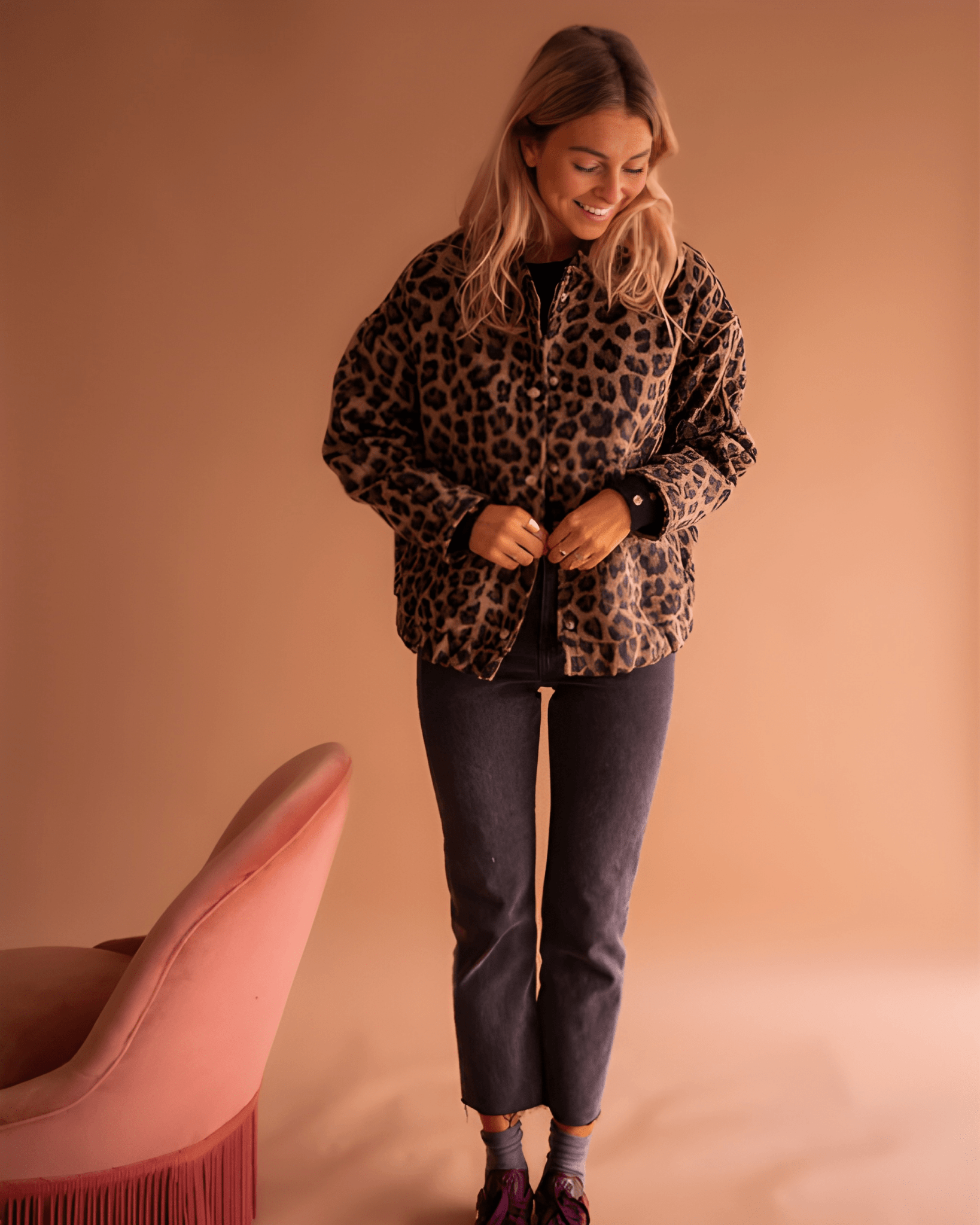 Leona – Bomber leopardato A minha loja