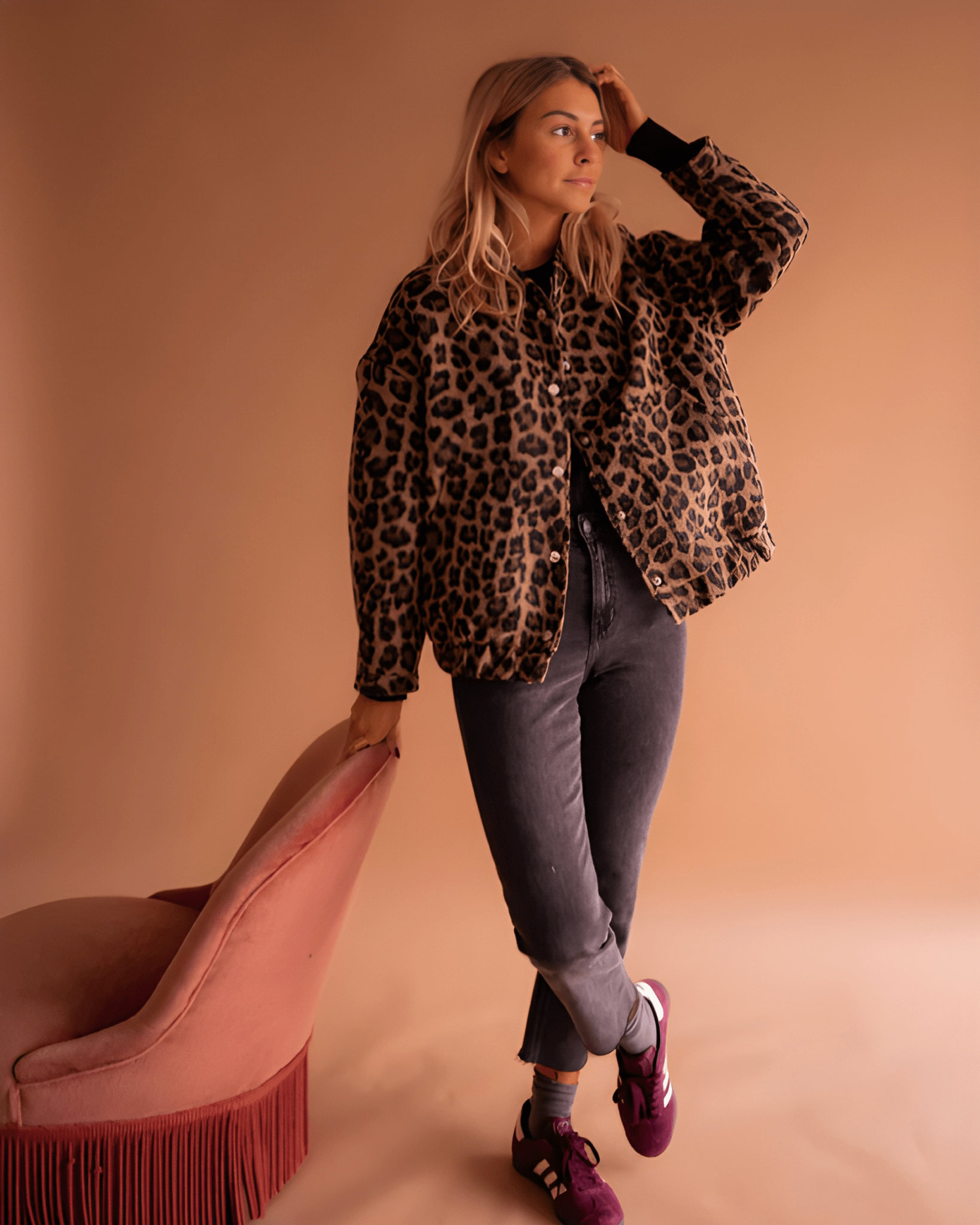 Leona – Bomber leopardato A minha loja