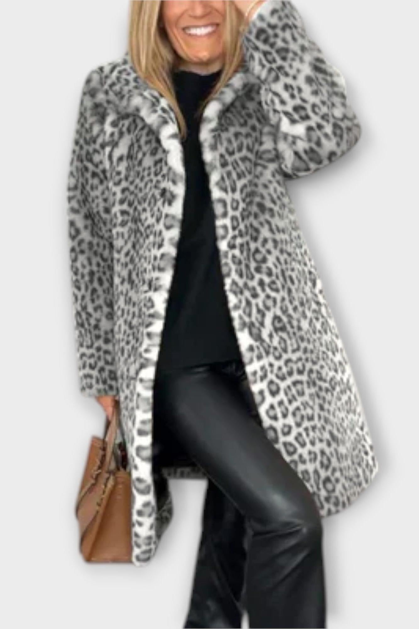 Cappotto leopardato A minha loja