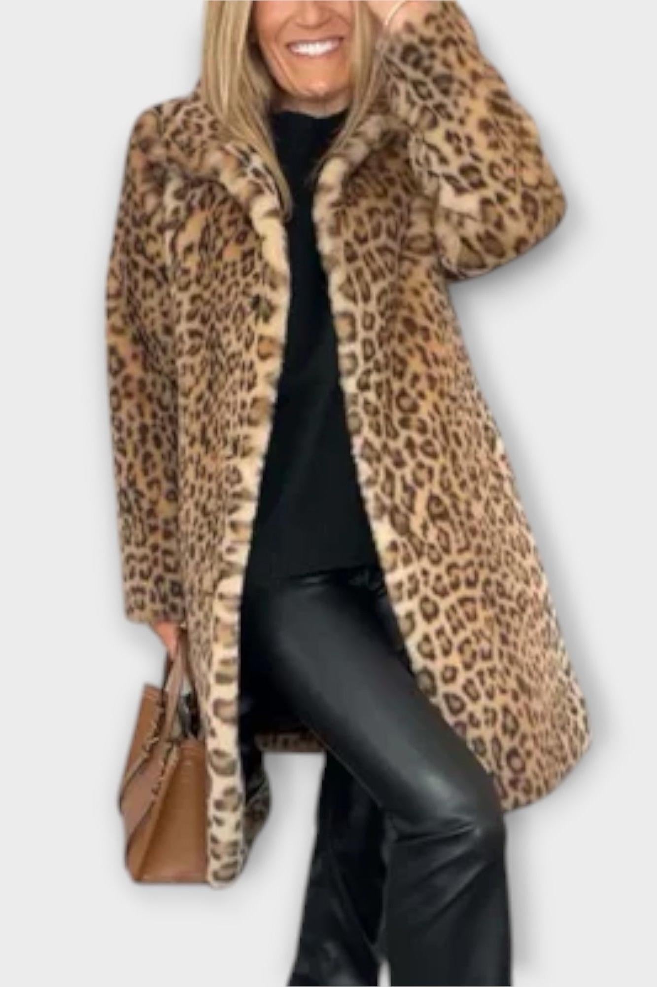 Cappotto leopardato A minha loja