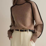 Donna | Elegante Maglione con Collo Alto A minha loja