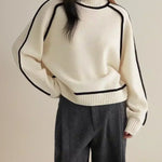 Donna | Elegante Maglione con Collo Alto A minha loja