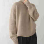 Amaya | Maglione in Cashmere di Lusso con Collo Alto A minha loja