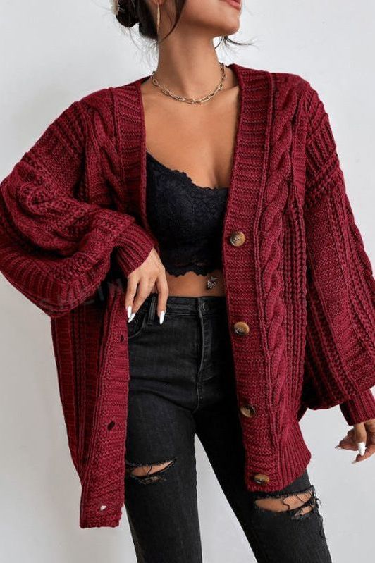 Maglione Oversize In Maglia Lina A minha loja