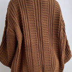 Maglione Oversize In Maglia Lina A minha loja