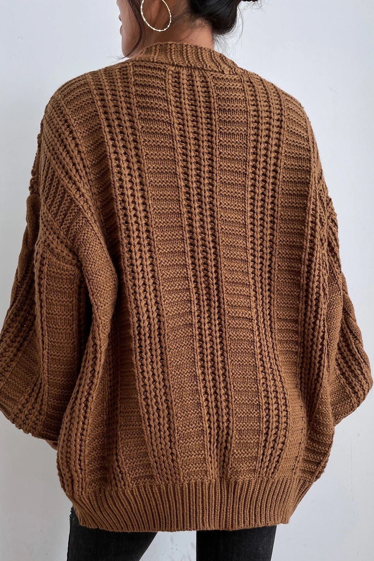 Maglione Oversize In Maglia Lina A minha loja