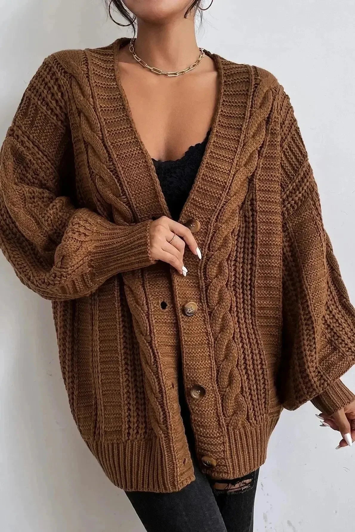 Maglione Oversize In Maglia Lina A minha loja
