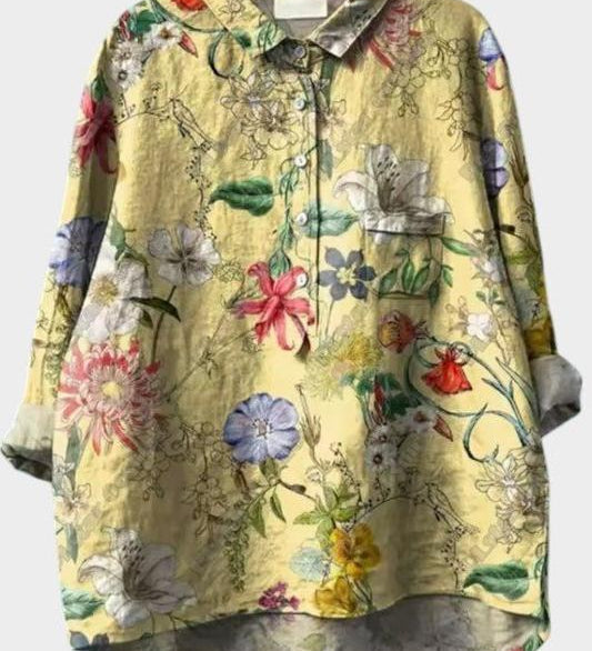 Livia | Maglione premium elegante con bellissima decorazione in pizzo A minha loja