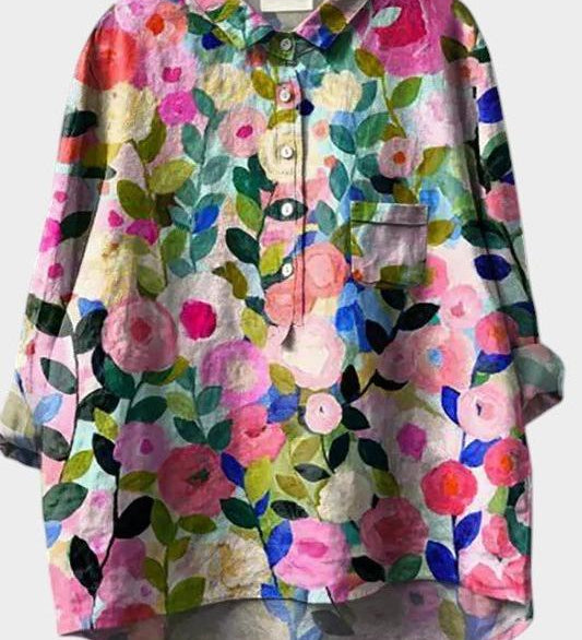 Lovina | Maglione premium elegante con decorazioni in pizzo prominenti A minha loja