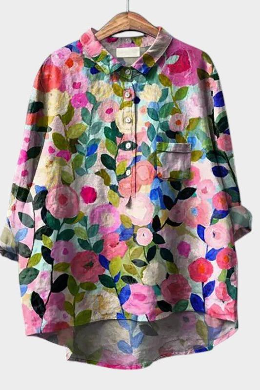 Lovina | Maglione premium elegante con decorazioni in pizzo prominenti A minha loja