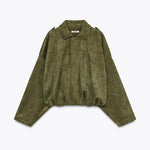 Mara - Cappotto in pelle di nubuck A minha loja