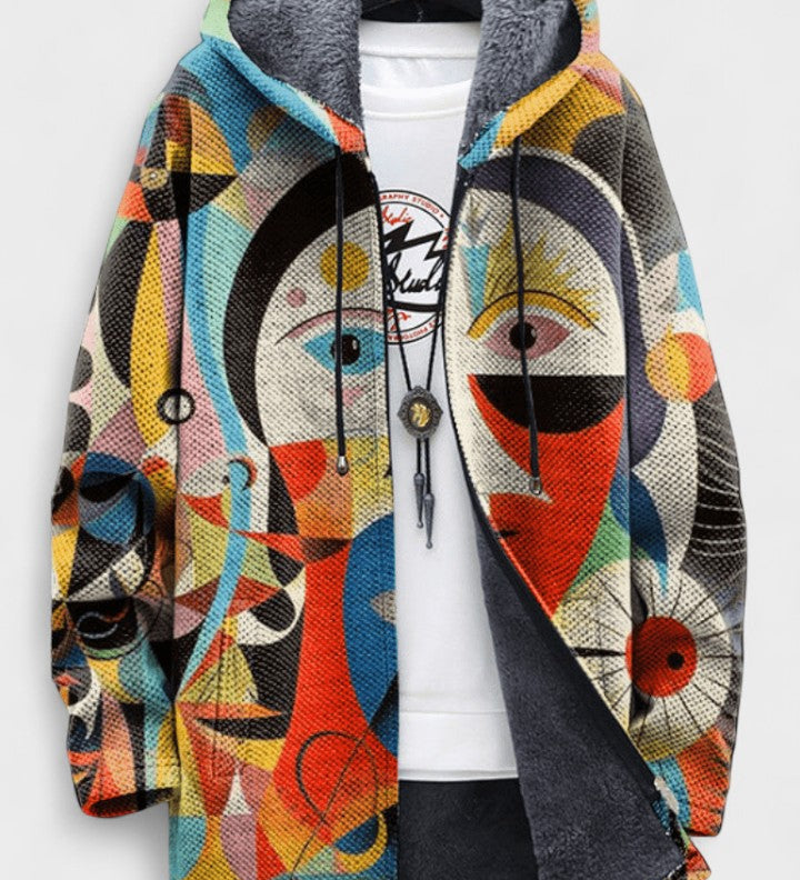 Marcela™ | Cardigan artistico di lusso A minha loja