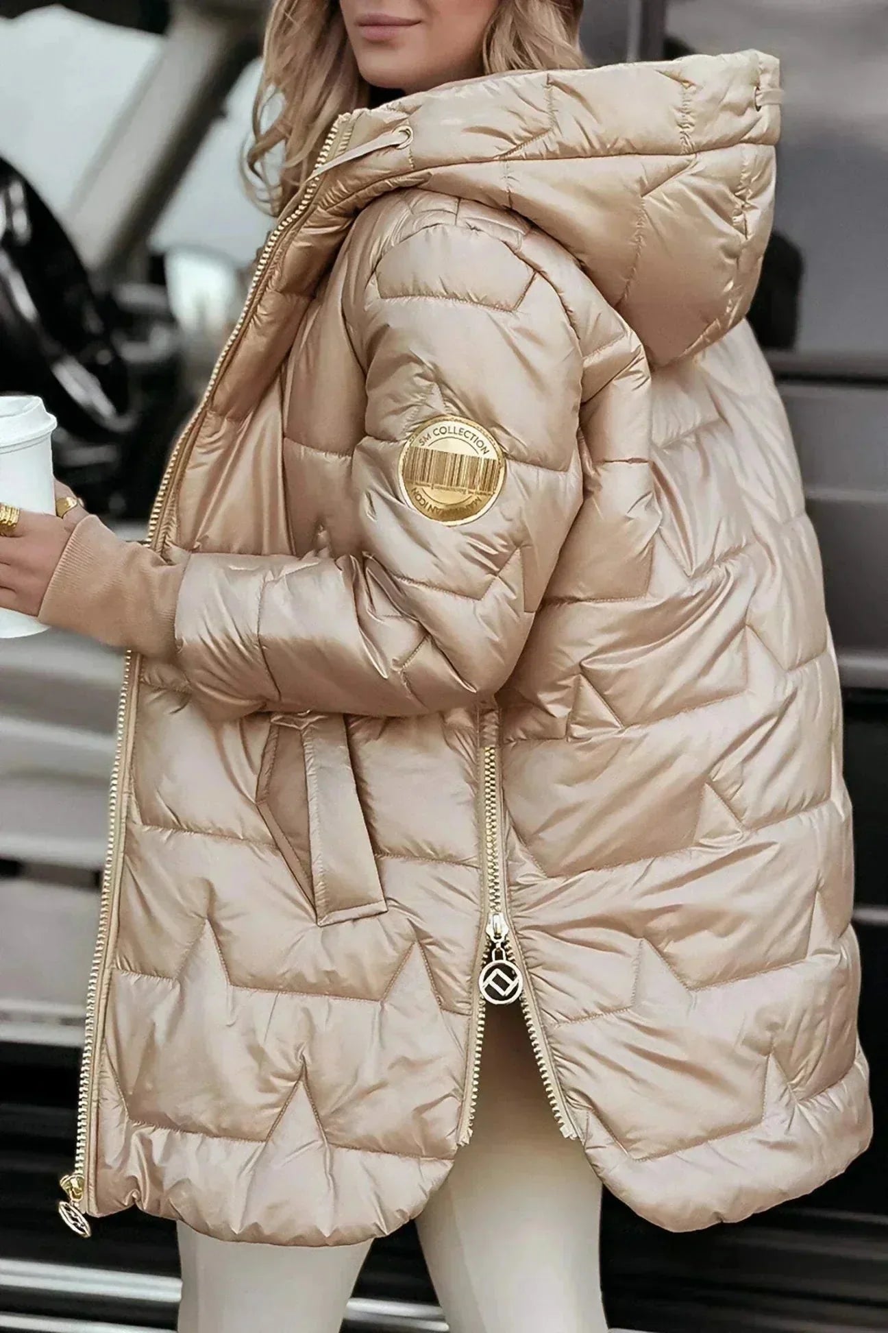 Marcella™ | Elegante cappotto autunnale con cappuccio A minha loja