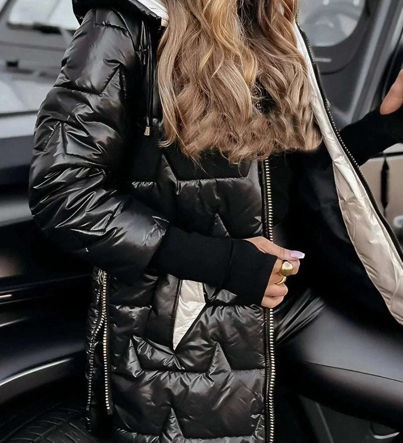 Marcella™ | Elegante cappotto autunnale con cappuccio A minha loja