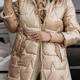 Marcella™ | Elegante cappotto autunnale con cappuccio A minha loja
