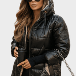 Marcella™ | Elegante cappotto autunnale con cappuccio A minha loja