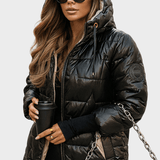 Marcella™ | Elegante cappotto autunnale con cappuccio A minha loja