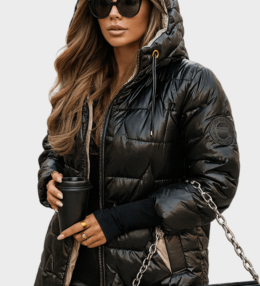 Marcella™ | Elegante cappotto autunnale con cappuccio A minha loja
