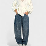 Marika™ Pantaloni Balloon Carpenter A minha loja