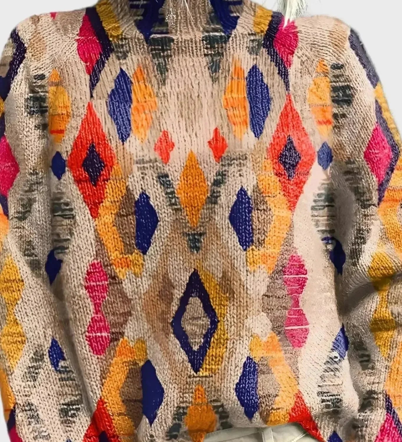 Marjatta™ Maglione con collo alto A minha loja
