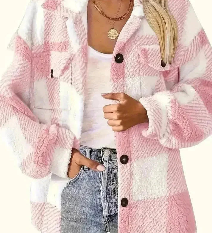 Martina - Giacca in pile alla moda A minha loja