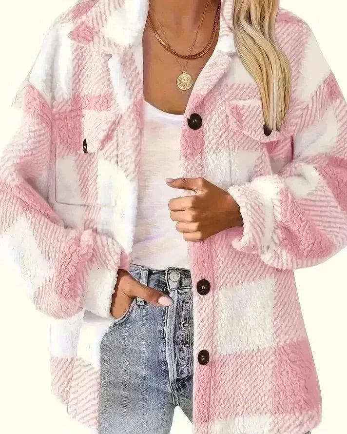 Martina - Giacca in pile alla moda A minha loja