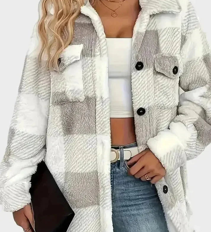 Martina - Giacca in pile alla moda A minha loja