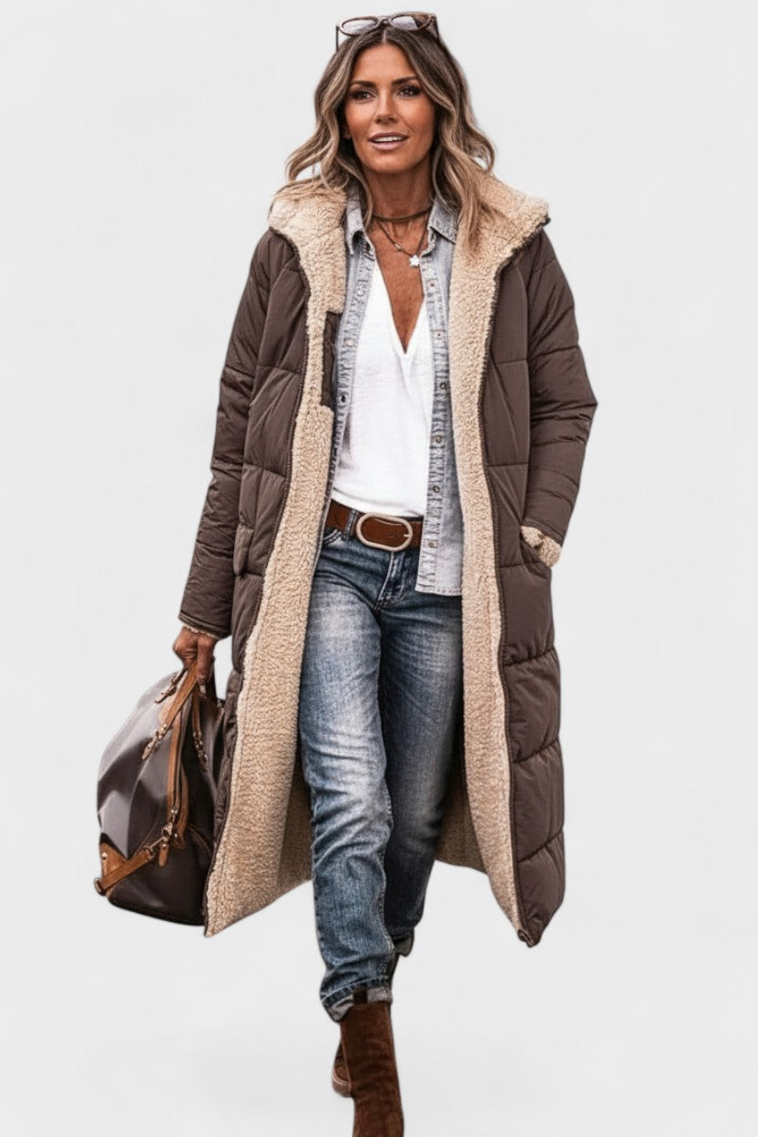 Dobromila™ | Cappotto premium reversibile A minha loja