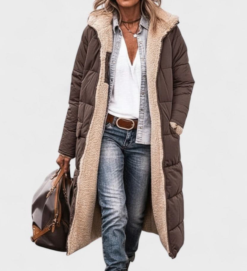 Dobromila™ | Cappotto premium reversibile A minha loja