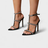 Natalia | Scarpe con tacco a stiletto in sughero A minha loja