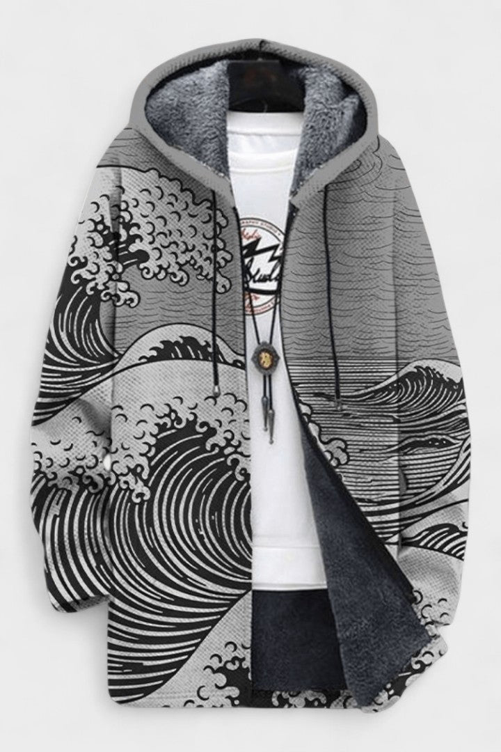 Nikola™ | Cardigan artistico di lusso A minha loja