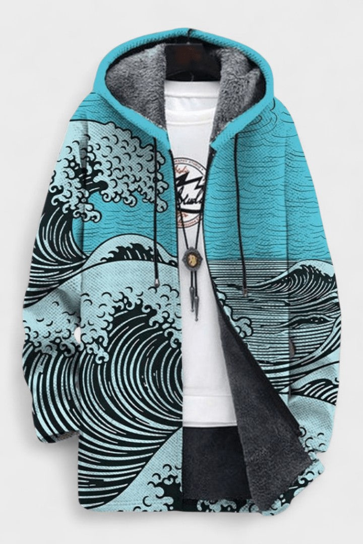 Nikola™ | Cardigan artistico di lusso A minha loja