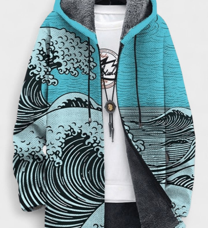 Nikola™ | Cardigan artistico di lusso A minha loja