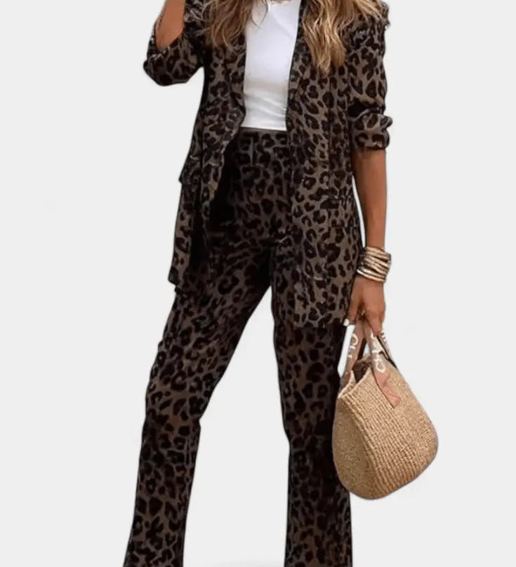 Nusa Leopard Set a Maniche Lunghe A minha loja