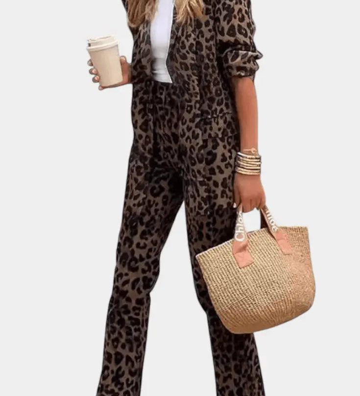 Nusa Leopard Set a Maniche Lunghe A minha loja