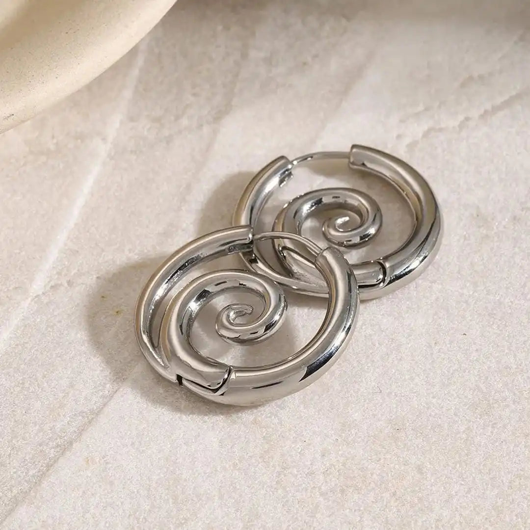 Orecchini Spirale d'Oro Classici