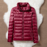 Ulla | Giacca imbottita leggera - Rosso scuro