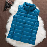 Isa | Gilet imbottito - Blu cielo