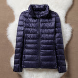 Ulla | Giacca imbottita leggera - Blu navy
