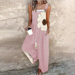 Jumpsuit Relaxed Fit in Nero Stampato A minha loja