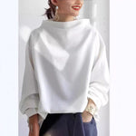 Lisa | High Neck Casual Top A minha loja