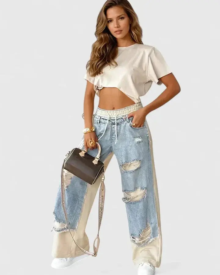 Olyverrah™ | Pantaloni A minha loja