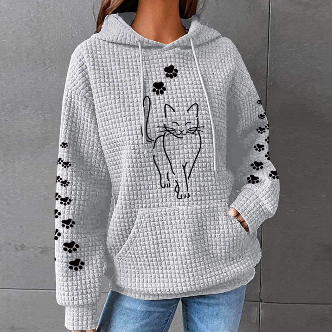 Nikola – Comoda e calda felpa da donna con cappuccio A minha loja