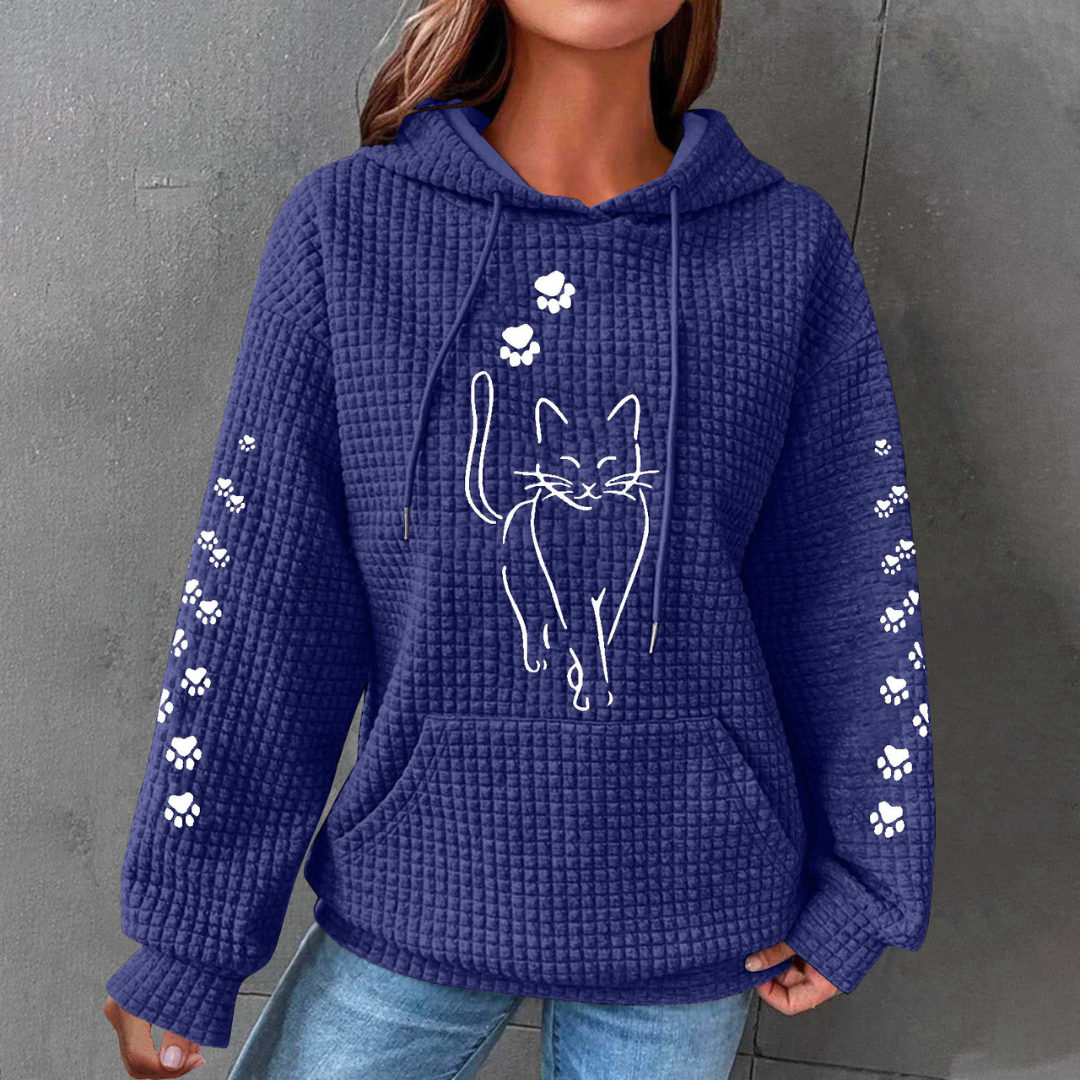 Nikola – Comoda e calda felpa da donna con cappuccio A minha loja