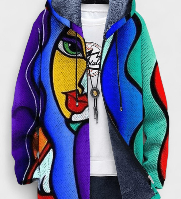 Pavla™ | Cardigan artistico di lusso A minha loja