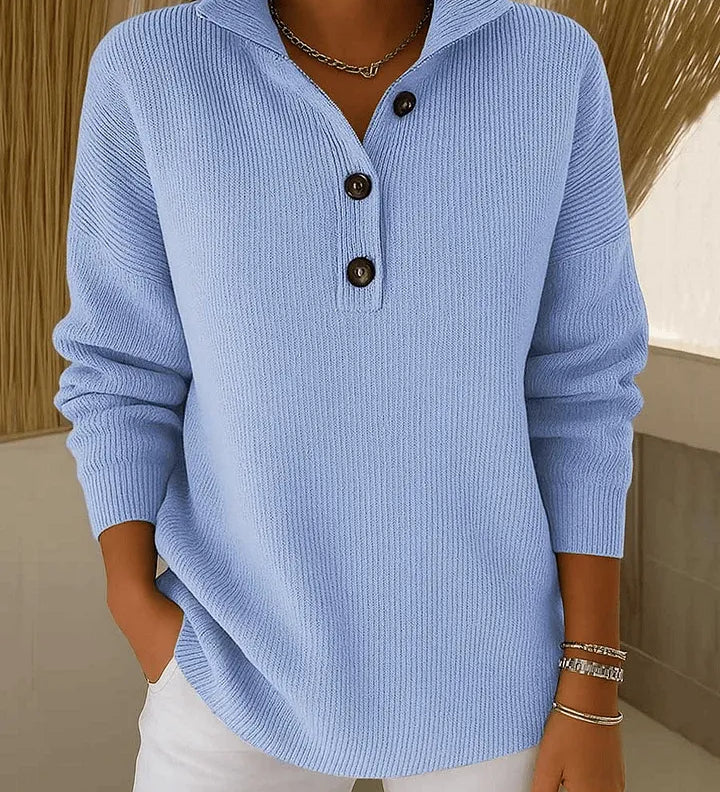 FLORENCE | V-NECK POLO SWEATER A minha loja